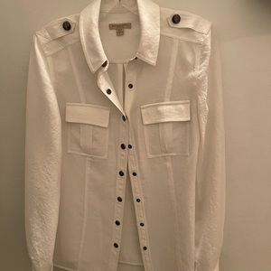Burberry , long sleeve blouse, size small